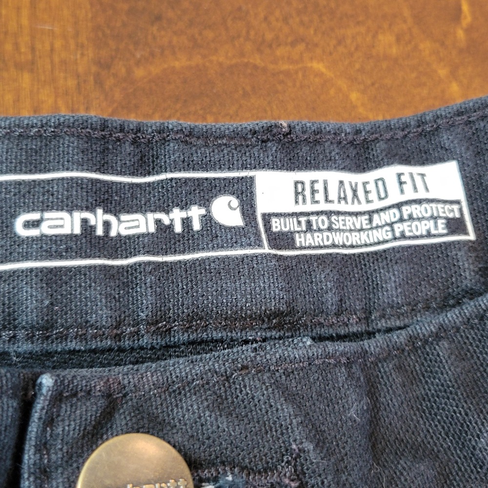 Carhartt Rugged Flex Relaxed Fit Duck Double-Front Utility Work Pants 33x30 - Picture 3 of 16